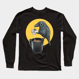 CAW-fee Crow Long Sleeve T-Shirt